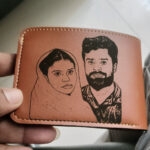 personalized sketch wallet