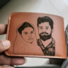 personalized sketch wallet